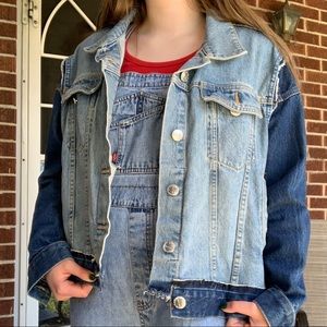Carina Pieced Denim Jacket